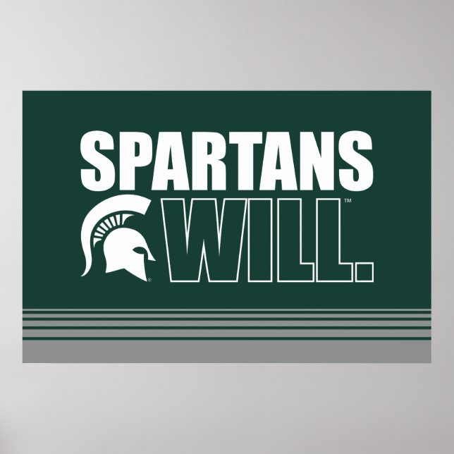 Spartans Will Poster (Front)