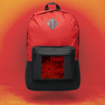 Sparx Fractal Design  Port Authority® Backpack by Golden_Age_Office at Zazzle