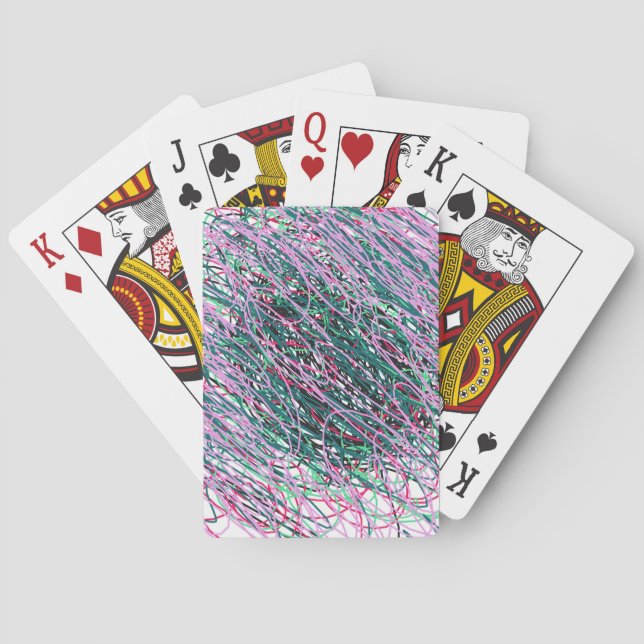 Spastic Yarn Poker Cards (Back)