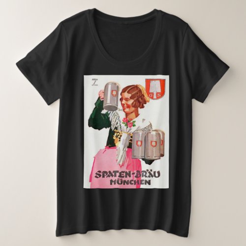 Spaten Bräu _ Hohlwein Plus Size T_Shirt