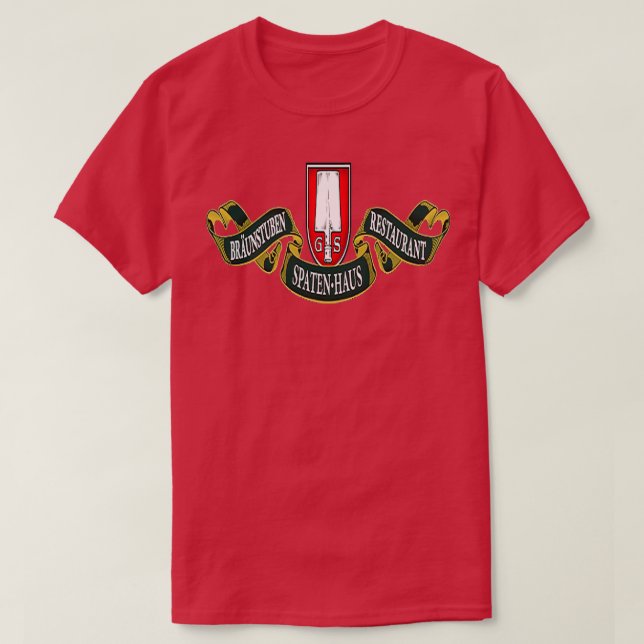 spaten haus T-Shirt (Design Front)