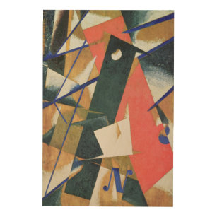 Spatial Force Construction, 1921 Wood Wall Art