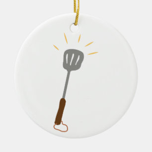 Spatula Ceramic Ornament