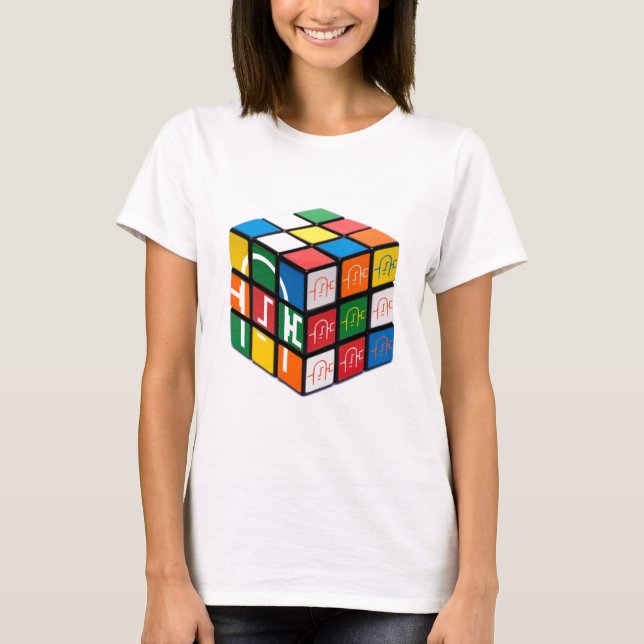 Spatula City Cube Girls T T-Shirt (Front)