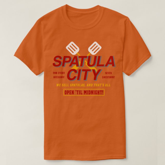 Spatula City T-Shirt (Design Front)