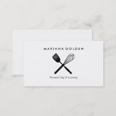 Spatula & Whisk Chef Caterer Business Card (Front/Back)