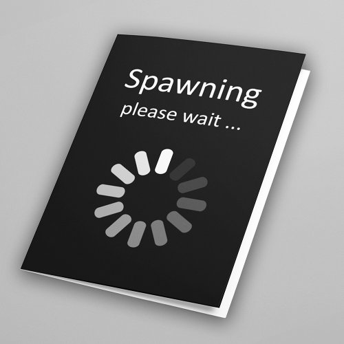Spawning Please Wait _ Fun Pregnancy Announcement
