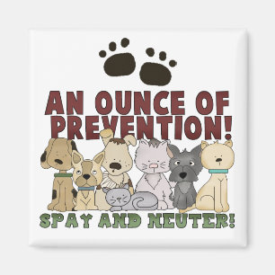 Spay and Neuter Your Pets Magnet