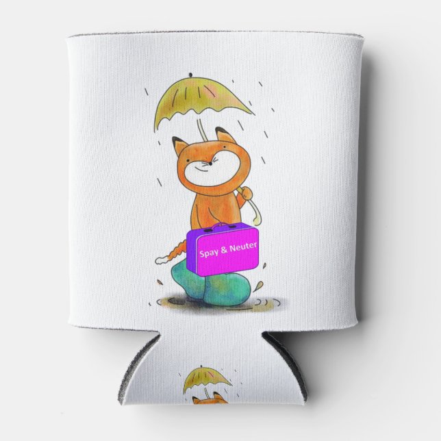 spay n neuter cat can cooler (Front)