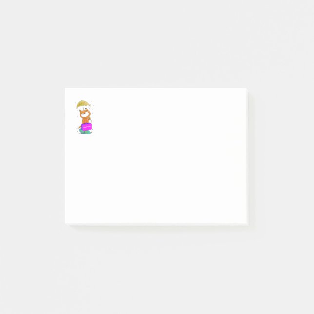 spay n neuter cat post-it notes (Front)