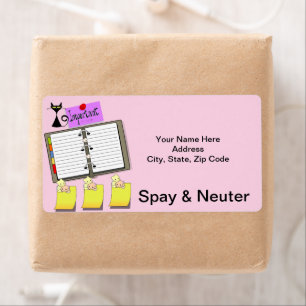 Spay & Neuter Felines Cat Kitten Labels