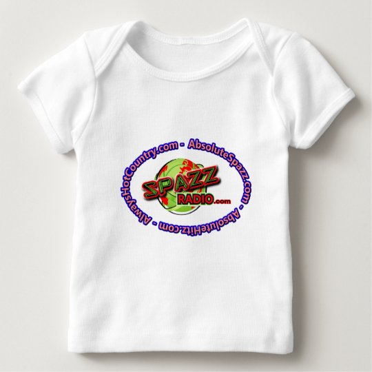 SpazzRadio Logo Merch Baby T-Shirt