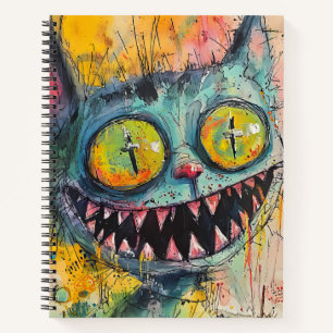 Spazzy Cat Notebook