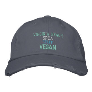 SPCA VEGAN EMBROIDERED BASEBALL HAT
