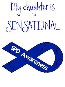 Sensory Processing Disorder Gifts On Zazzle Spd Awareness On My Daughter Is Sensational
