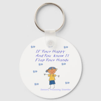 SPD Flap your hands Keychain