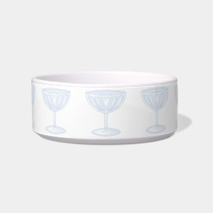 Speak! Easy, Fur and Fancy Champagne Coup Pet Bowl