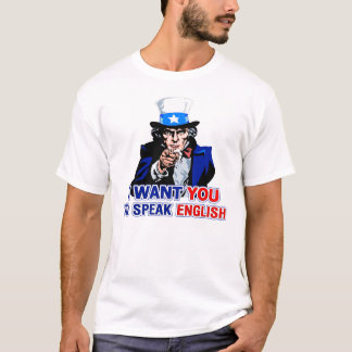 Speak English T-Shirt
