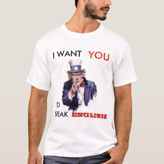 Speak English T-Shirt