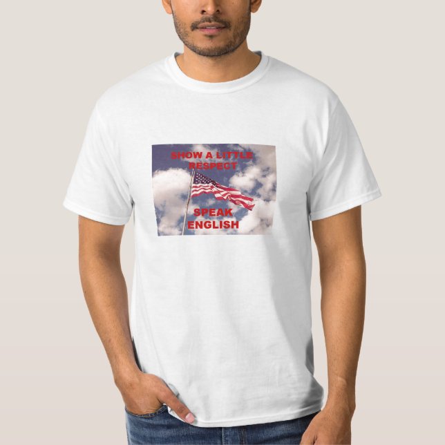 speak english T-Shirt (Front)