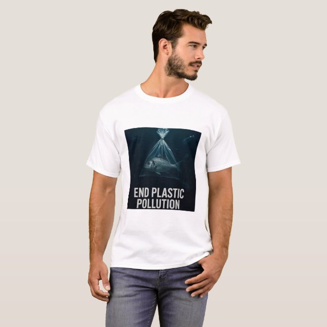 Speak for the Sea – Stop Plastic Pollution Now T-Shirt (Front Full)