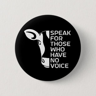 Speak for Those Who Have No Voice Button
