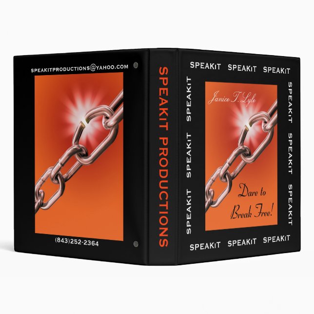 Speak It Speech Binder (Background)