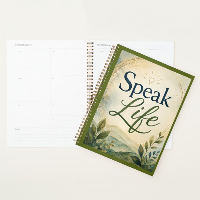 Speak Life Planner (Display)