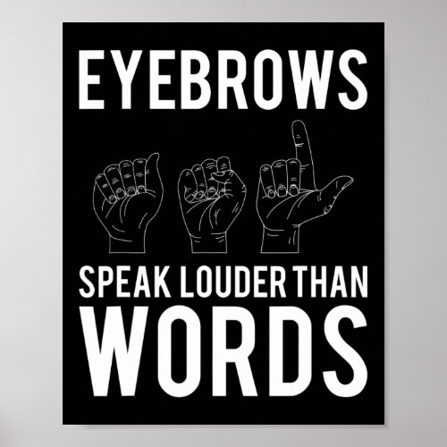 Speak Louder Than Words Deaf_mute  Poster