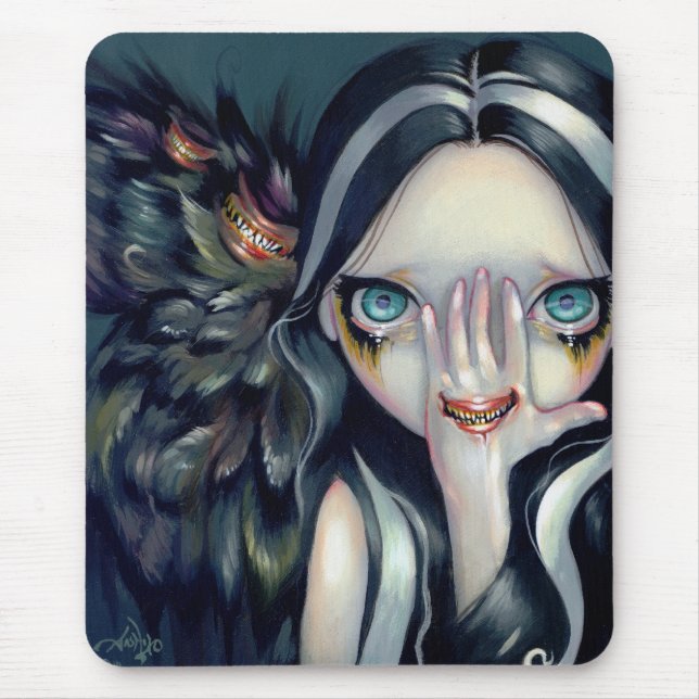 "Speak No Evil" Mousepad (Front)