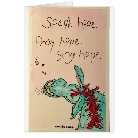 Speak, Pray, Sing Cards (Front)