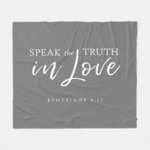 Speak the Truth In Love Ephesians 4:15 Bible Verse