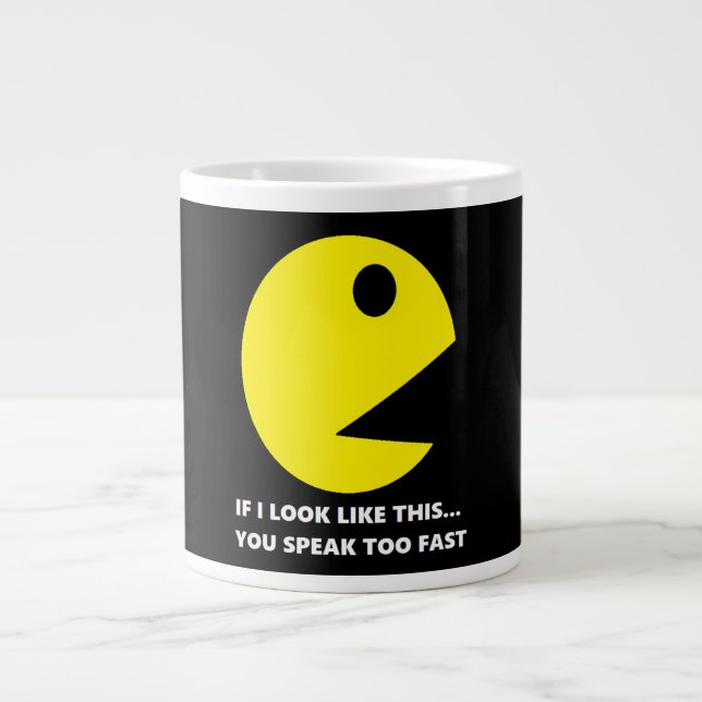 Speak Too Fast Steno Mug (Front)