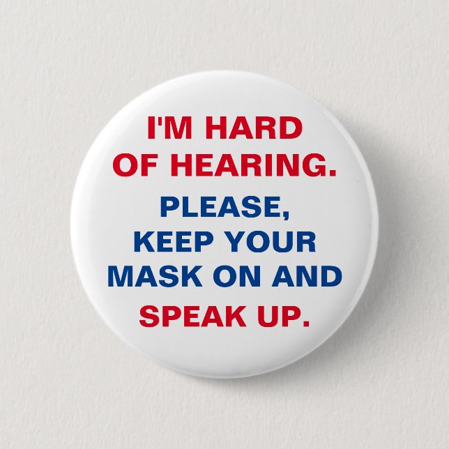 Speak up button (Front)