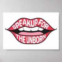 Speak Up For The Unborn