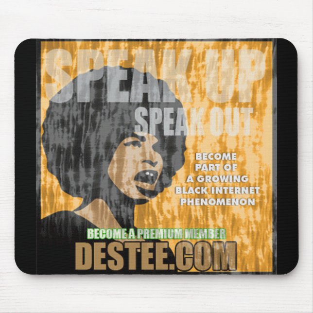 Speak Up Mousepad (Front)