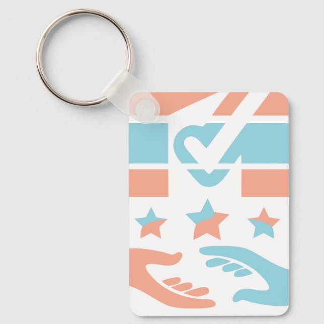 Speak Your Mind Keychain (Front)