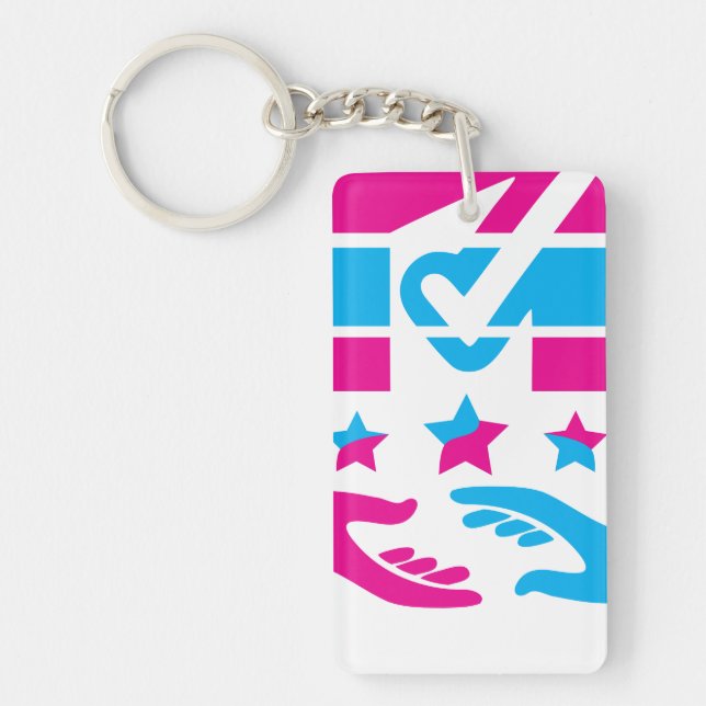 Speak Your Mind Keychain (Front)