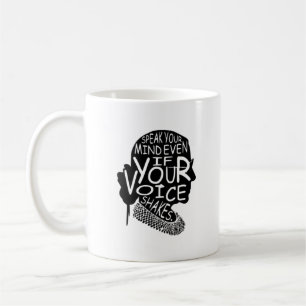 Speak Your Mind Mug - Ruth Bader Ginsburg - RBG 