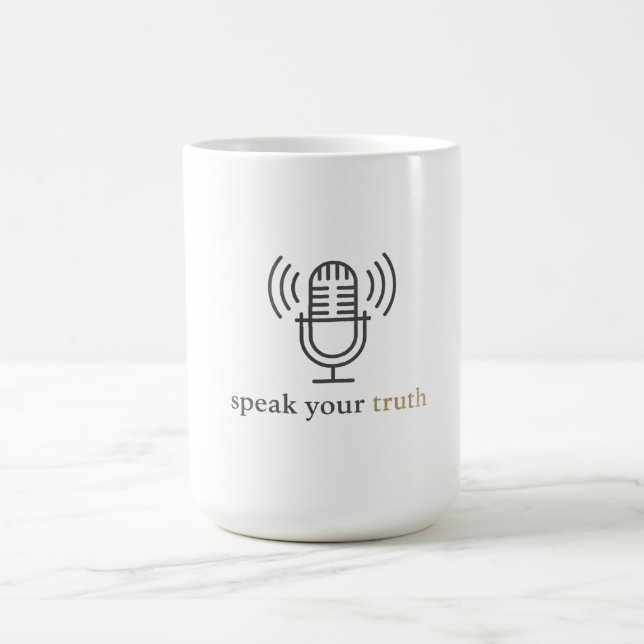 Speak Your Truth Formula  Coffee Mug (Center)