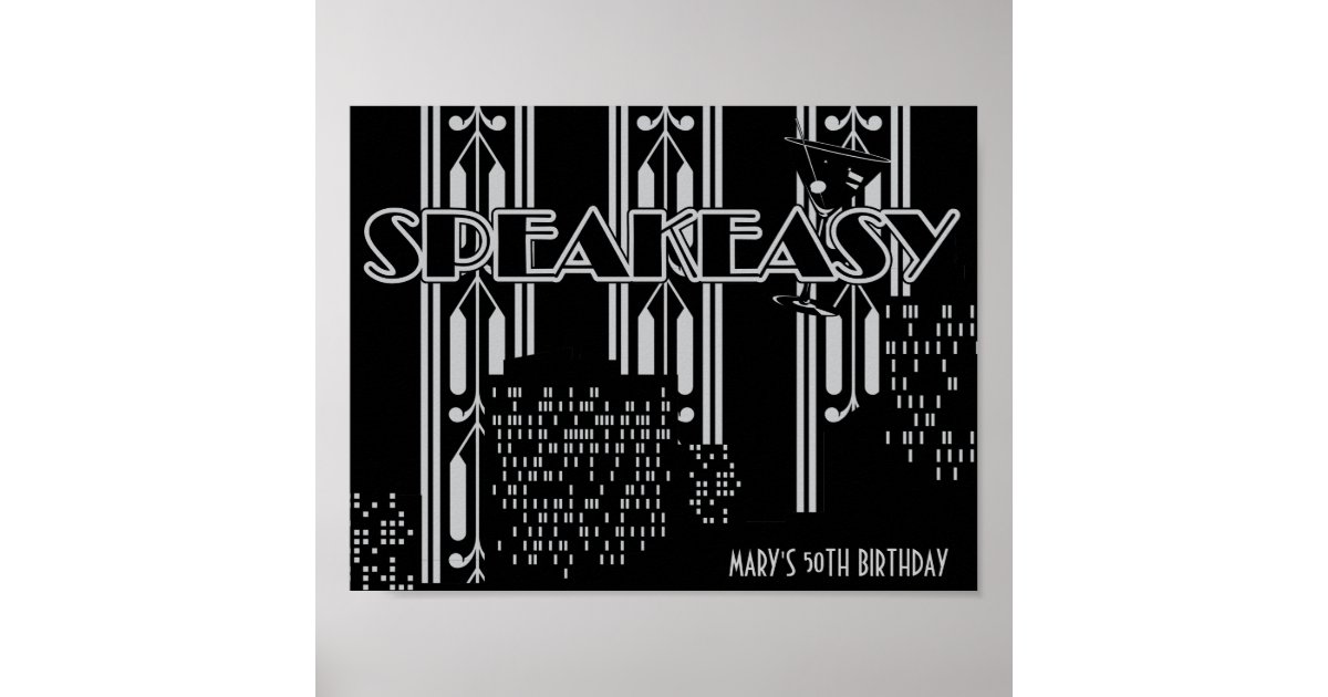 1920's Speakeasy Birthday Party Ideas, Photo 1 of 27