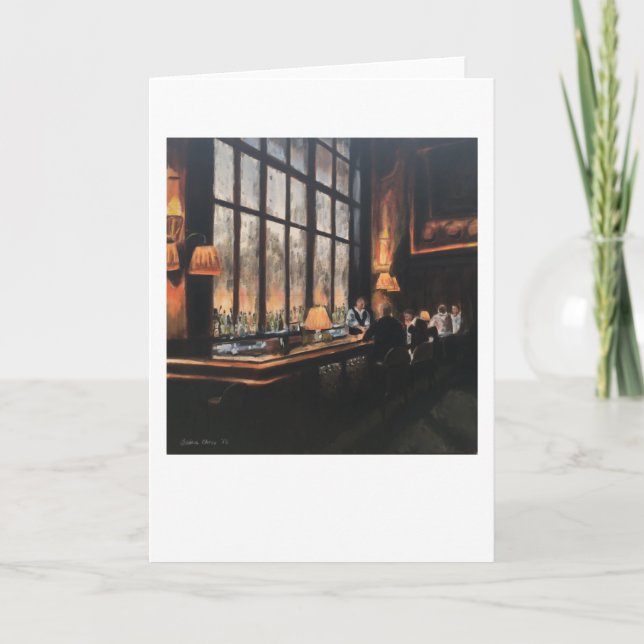 "Speakeasy" by Trina Chow Card (Front)