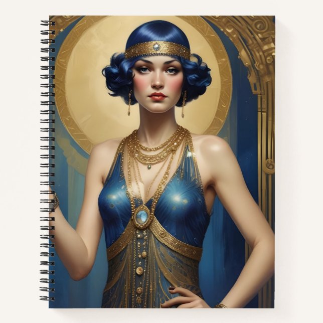 Speakeasy Queen Notebook (Front)