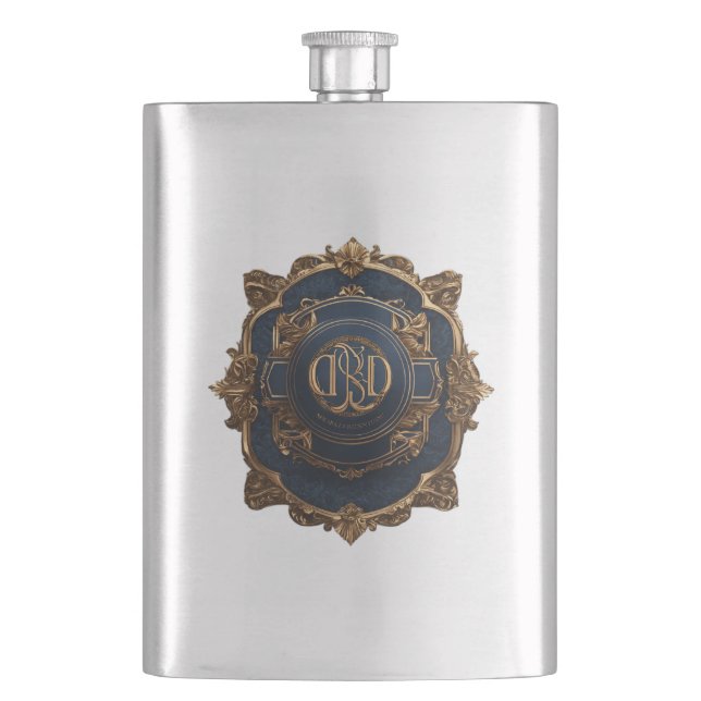 #SpeakeasyVibesClassicFlask Flask (Front)