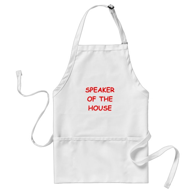 speaker adult apron (Front)