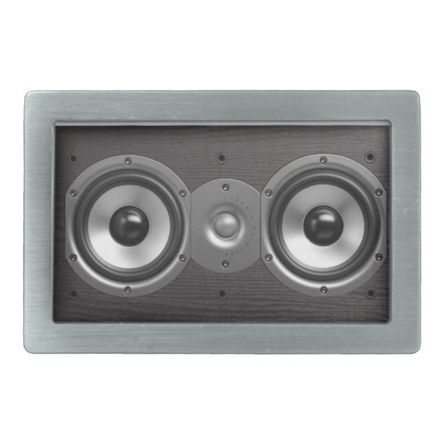 Speaker Belt Buckle (Front)