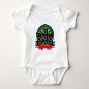 Speaker Blast Baby Bodysuit