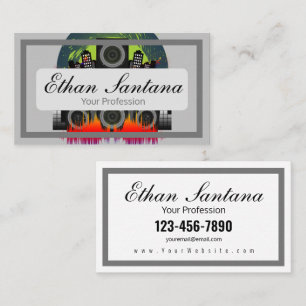 Speaker Blast Business Card