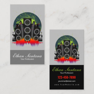 Speaker Blast Business Card