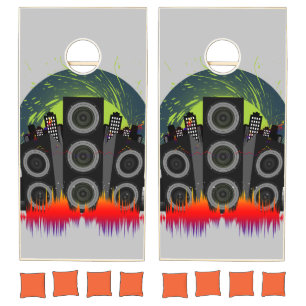 Speaker Blast Cornhole Set
